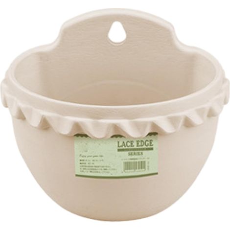 Jardinière murale, bac à plantes en plastique pour rambarde, utilisable intérieur et extérieur (1/5)