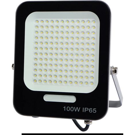 AYERBE - 620860 - Projecteur LED AY-100 W 8500 lm 6500 K IP65 prise 230 V