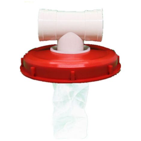 Coperchio per serbatoio IBC con filtro in nylon lavabile per serbatoio IBC da 1000 litri per acqua piovana, filtro per coperchio IBC, accessori per serbatoio IBC, filtro in nylon per acqua piovana (ra