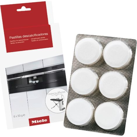 Lot de 6 pastilles détartrantes pour machine à café Miele - 10178330