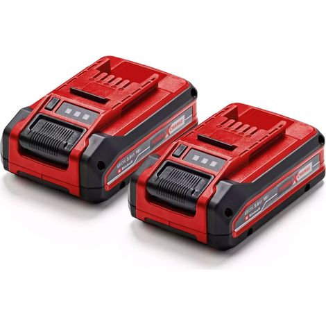 Einhell 2x 3.0Ah PLUS Battery Twin Pack 18V PXC Batteries For All Power X-Change (1/5)
