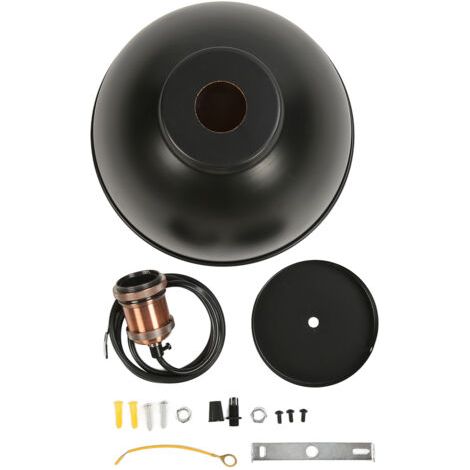 Lampe suspendue Vintage de Style industriel, luminaire décoratif d'intérieur, idéal pour une cuisine, une salle à manger, une chambre à coucher ou un salon, 85 à 265V (1/5)