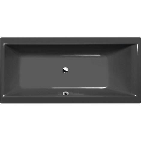 Baignoire rectangulaire CLEO 160x75x48cm, gris