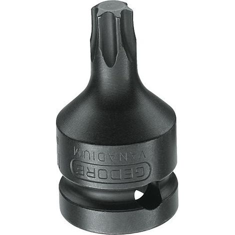 GEDORE Douille Impact pour vis femelle TORX Type ITX K 19 T40 M7-M8 (1/2)