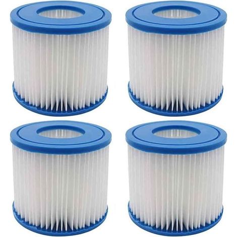 Lot de 4 filtres pour Piscine Summer Escapes Type D, Summer Waves P57100102, SFS-350 RP-350 RP-400 RP-600 RX-600… (1/5)