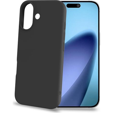 iPhone 17 Soft Rubber Case, Schwarz, Kratzfest