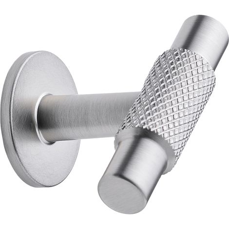 Möbelnkopf Manor ø 14mm, Möbelknauf Tiefe 39mm, Edelstahl Effekt