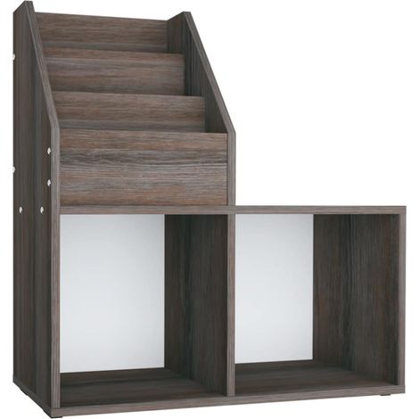 Maison Exclusive - Portariviste Bimbi Grigio Rovere Sonoma 71x30x78,5 Multistrato (1/5)
