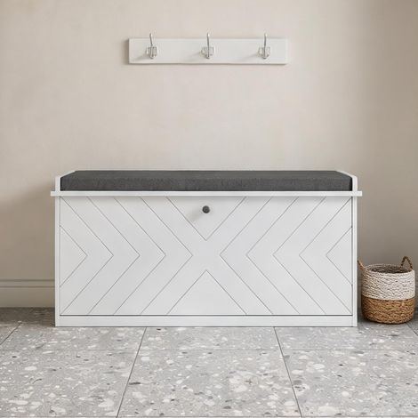 Console Banc de rangement pour 10 paires de chaussures (1/5)
