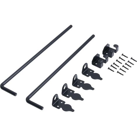 de 2 barres de verrouillage de porte robustes de 45 7 cm 18 (1/5)