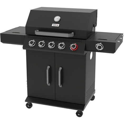 YATO GASTRO GRILL GAZOWY YAO 5+1 19KW CZARNY