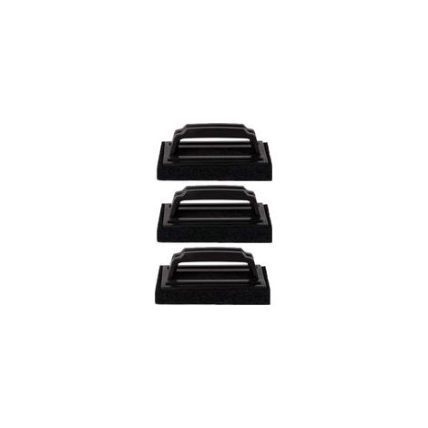 Kit de Nettoyage 3 Pièces Brosse, Plancha Barbecue Convient pour Barbecue Extérieur et Cuisine