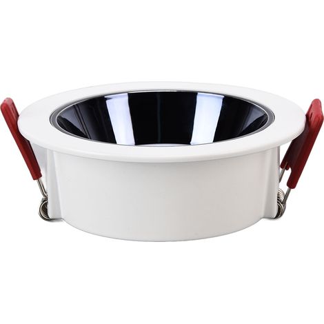 Plafonnier encastré à DEL 9 W à économie d'énergie, 3 couleurs et intensité variable, 220 V (1/5)