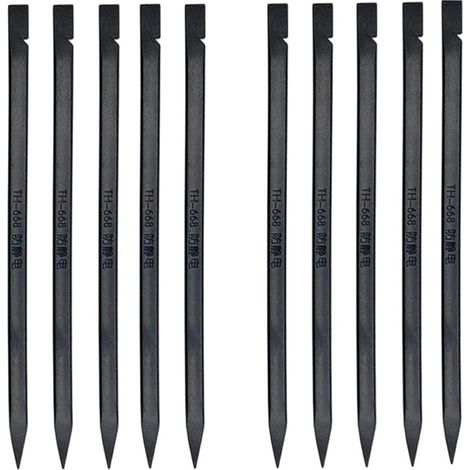 Spudger antistatique en plastique noir pour montage, 30 pièces (1/5)