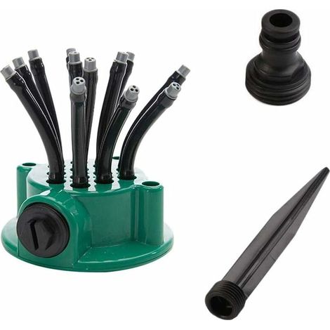 Irrigatore automatico da giardino con 12 testine rotanti a 360° (1/5)