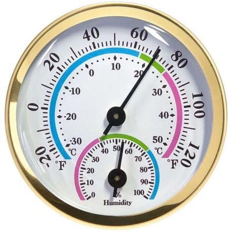 Outdoor Thermometer, Digital Wall Clock, Indoor Thermometers for Kids Room, Patio, Home (1/5)
