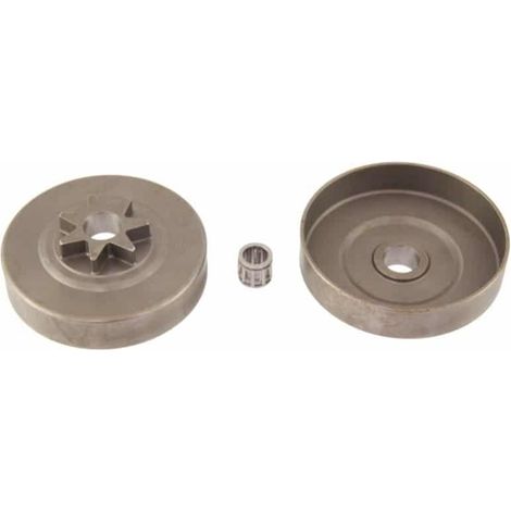 Pignon étoile 3/8 - 7 Dents Adaptable Pour Tronçonneuse Echo Modèles Cs602vl, Cs702vl, Ca750vl.