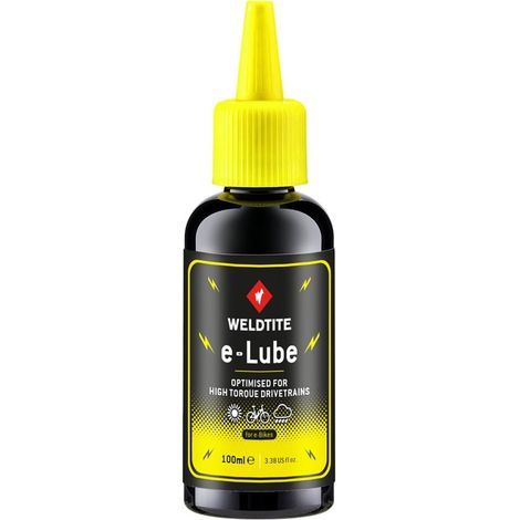 Aceite para cadenas Weldtite E-Lube 100 ml para condiciones húmedas y secas