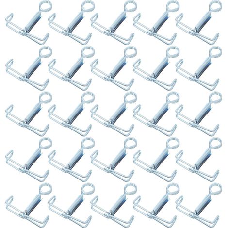 Pince laboratoire 25 pièces inox, pour tuyau, eau et durites (1/5)