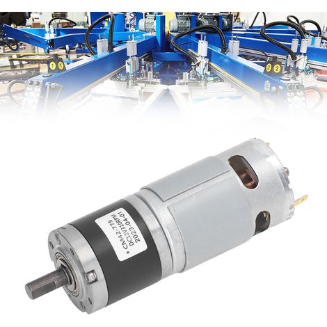 CM42-775 DC-Planetengetriebemotor, Drehzahlregelung, 775 Drehzahländerungen, DC12V, hohes Drehmoment 310 U/min, Vorwärts- und Rückwärtslauf. (1/5)