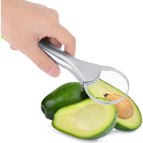 Multifunktionales Küchenmesser 2 in 1: Obst- und Avocado-Schneider mit Kerntrennfunktion (1/5)