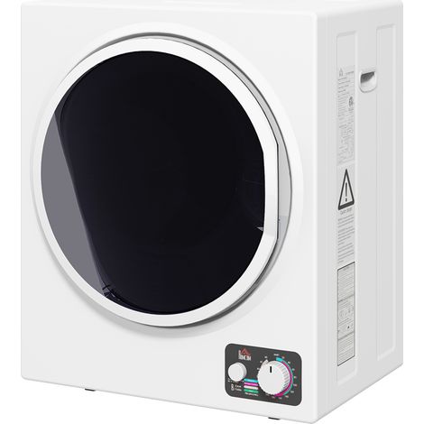 Mini sèche-linge 4 kg avec 4 programmes, 2 niveaux de chauffage, stérilisation jusqu'à 65 °C, 850 W pour le linge