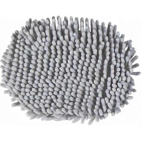 Tête de lavage de rechange pour balai télescopique, modèle bleu et gris (1/5)