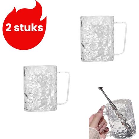 Ensemble deux pièces : gobelet pour bain de bouche à motif glacier, gobelet transparent pour brosse à dents, gobelet pour bain de bouche, pot pour dentifrice et brosse à dents, blanc. (1/5)