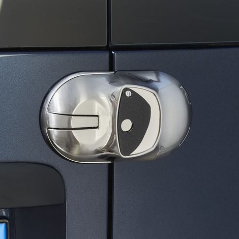 Serrure antivol pour véhicule utilitaire à porte battante ou coulissante - Mottez A085C