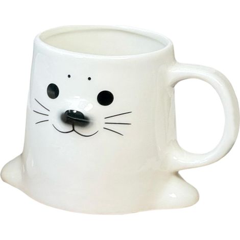 Tasse à Café Drôle Déco Bureau Adorable Prise Confortable Tasse à Eau Rigolo Pour Décoration Maison Bureau Restaurant Anniversaire Fête Vacances Femme Homme Fille Garçon Ami (1/5)