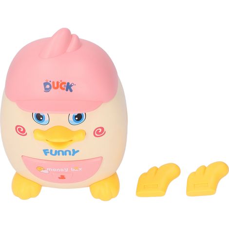 Mini banque d'argent électronique mignonne avec lecteur d'empreintes digitales pour pièces et billets, coffre-fort pour enfants garçons et filles (1/5)