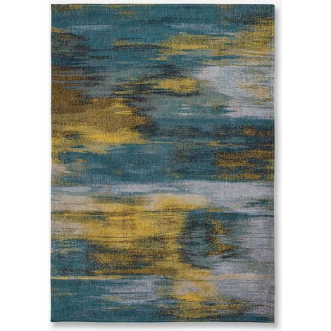 Monetti design - Tapis contemporain Atlantic - Bleu Nymphéa - 280 x 360 CM (1/5)