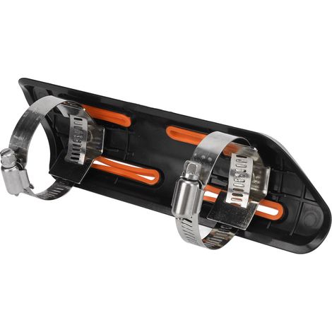Protection thermique isolante pour pot d'échappement de motos, quads et SSV 4 temps (orange) (1/5)