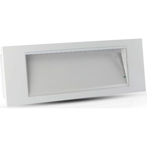 Notleuchte led max 3,8w kaltlicht 6000k farbe wei grn vt-511s 899 (1/5)