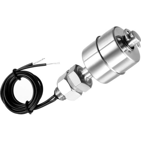 Interrupteur à flotteur en acier inoxydable pour réservoir d'eau - Capteur de liquide - Contrôleur de niveau (1 pièce) (1/5)