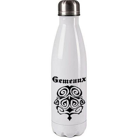 Bouteille isotherme en inox - Gémeaux by Cbkreation