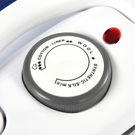 Fer à repasser de voyage portable et pliable, contrôle de température, prise UE 220V (1/5)
