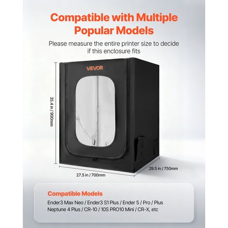 Caisson pour Imprimante 3D Enceinte Fermée pour Imprimante 3D en (1/5)