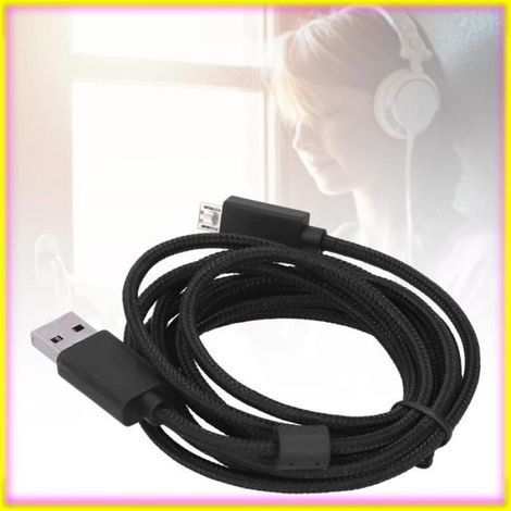 keenso Câble audio USB Câble USB G633 G633S, Câble Lumineux pour Casque D'ordinateur, Compatible avec un Noyau de Fil de son piece (1/5)