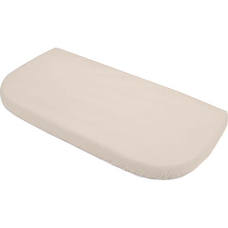 Waldin Sábana Bajera Jersey Cuna Colecho 7 en 1, 73 x 37 cm, Beige