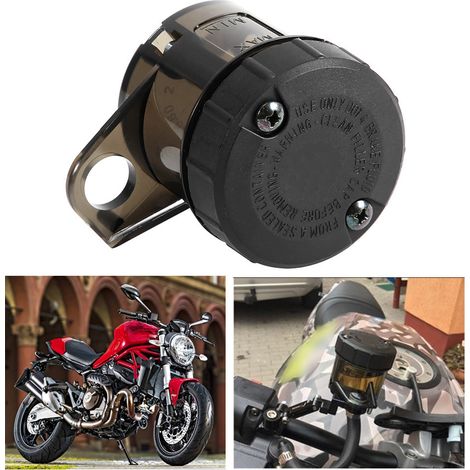 Depósito de líquido de frenos y embrague de motocicleta