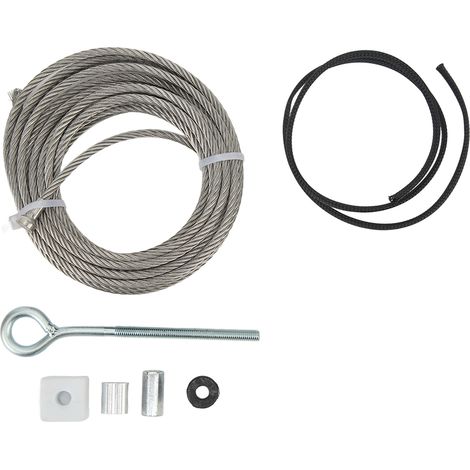 Kit de réparation de câbles 22305 en métal, outil de réparation professionnel universel pour remorque RV camion 7 pièces (1/5)