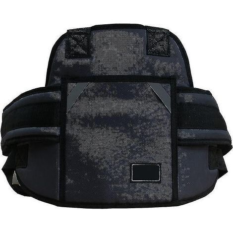Ceinture de sécurité respirante pour enfants, harnais de moto avec motif dessin animé mignon, noir (1/5)