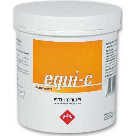 EQUI-C mangime complementare utile come apportatore di Vitamina C nel cavallo sportivo 600g