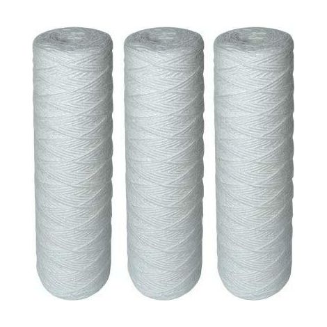 AGE Fil ultrasonique de cartouche de filtre de coton de PP autour du panneau de ligne de cartouche de filtre nettoyage cartouche de filtre de circulation d'électrolyte cartouche de filtre 10 pouces 3  (1/5)