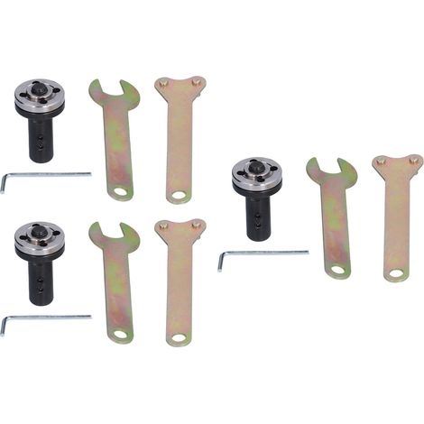 Adaptateur de broche M10 pour manchon d'accouplement d'arbre moteur de meuleuse d'angle de 10 mm (1/5)