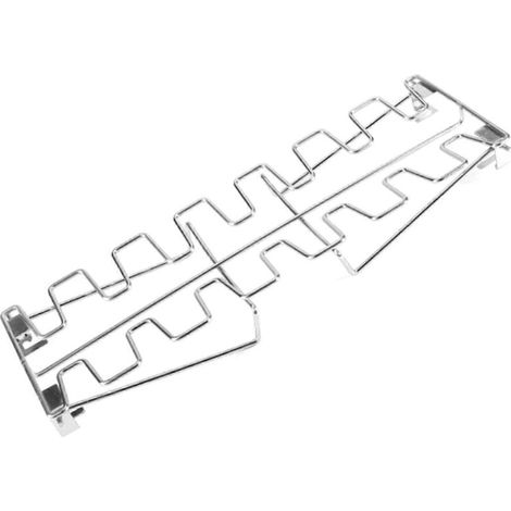Grille de Barbecue Pliable en Acier Inoxydable pour Ailes et Cuisses de Poulet