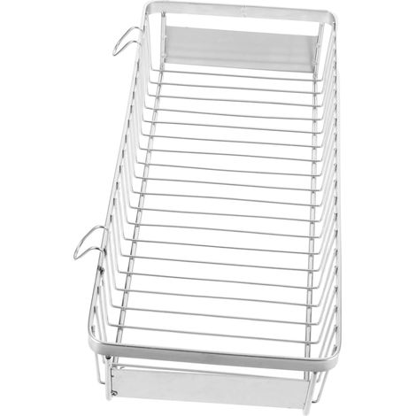 Porte-couverts lave-vaisselle acier inoxydable 304 stockage ustensiles support encastrable résistant (1/4)