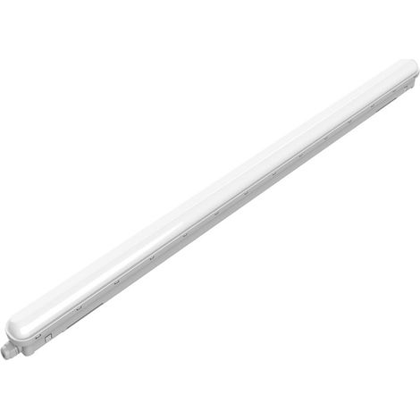 PILA Pantalla Estanca LED 120 cm, 36W, Diseño Clásico, No regulable, 4000K, 4000 Lúmenes, CRI80, IP65, IK08, 35.000h de Vida Útil, Cableado pasante (1/4)