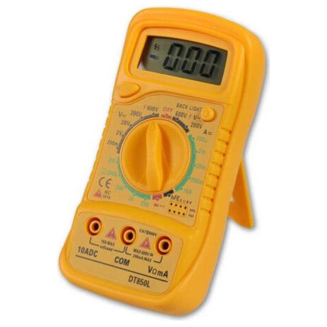 Digital Multimetro Tester With Puntals And Dt850l Tension Measureer Cavis (1/3)